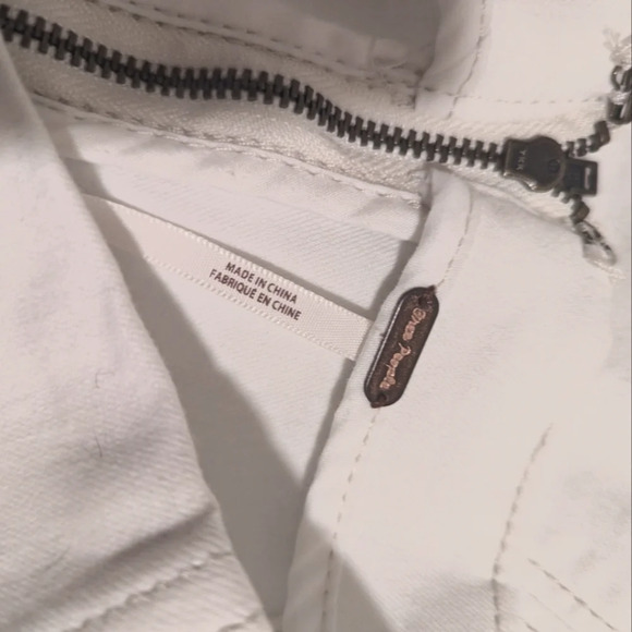 FREE PEOPLE White Modern Femme Mini Skirt Size 6 - Picture 4 of 4